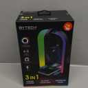 BYTECH 3 In 1 Wireless Charger Lamp and Headphone Stand Multi-Color