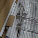 Huwena 4 Tier Mini Fridge Stand with Storage for Dorm Microwave Stand Over Mini Fridge Storage Shelf Adjustable Height Organizer for College Rooms Kitchen Pantry(White)