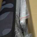 Heated Cat House for Outside, Waterproof Awning & Escape Door Heated Cat Houses for Indoor/Outdoor Cats in Winter, Elevated & Insulated Outdoor Cat Shelter for Feral Cat(Black Camo, 16.5"x12.6"x13")