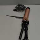 Large Curling Iron 2 Inch, Ceramic Long Barrel Hair Curling Wand, Hair Styling Tool, Dual Voltage, LCD Display, Black