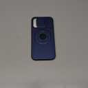 for iPhone 15 Pro Max Case Magnetic Compatible with MagSafe Wireless Charging,with 2 Screen Protectors,Built-in Kickstand Ring+Camera Cover Anti-Scratch Shockproof Heavy Duty Protection Blue