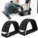 2Pcs/4Pcs Adjustable Pedal Straps for Ellipse Leg Exerciser, Elastic Straps for Elliptical Machine, Trainer Straps, Elliptical Leg Sports Accessories