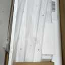 UTEX Bathroom Wall Shelf, Over Toilet Storage Shelf Organizer, 3-Tier Wall Mount Shelf Rack with Hook, White, 19.5"W