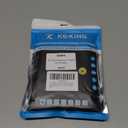 KEKING Full Leg Compression Sleeves, Unisex, Thigh High Compression Stocking 20-30mmHg Graduated Support for Thigh Calf Knee, Running, Basketball, Reduce Varicose Veins and Swelling, All Black M