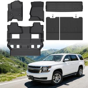 Floor Mats for Chevy Tahoe 2015-2020 and for GMC Yukon 2015-2020