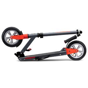 Mongoose Elevate Duo Youth/Adult Folding Kick Scooter, Ages 8 Years and Up, Kickstand, Max Rider Weight 220 Pounds Red