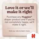 Huggies Size 4 Diapers, Skin Essentials Baby Diapers, Size 4 (22-37 lbs), 150 Count (6 Packs of 25),
