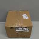 6 Inch Exhaust Vent Cover, HG Power Metal Dryer Vent Cover Outside with Removable Screen & Cushioned Non Return Flap, Air Wall Vent for House, AC, Opening Diameter: 5.7" (White)