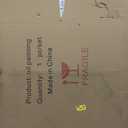 100% Hand-Painted White Flower Art Oil Painting, Modern Home Furnishing Canvas Painting Decoration, 3D Abstract Mural Painting,24x24 inch Frame Wall Art Hanging (Eft003)