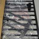 Cumbor 29.7-57" Extra Wide Baby Gate for Stairs, Mom's Choice Awards Winner-Dog Gate for Doorways, Pressure Mounted Walk Through Safety Child Gate for Kids Toddler, Tall Pet Puppy Fence Gate, Black