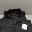 Soleilwear Heated Vest for Men, 9 Heating Zones 12000mAh Battery Pack, Rechargeable Vest Outdoor Hunt Camping Cycling Ski Black 2XL