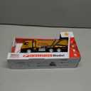 Dump Truck for Boys Age 4-7, 12" Big Plastic Toy Dump Truck with Sounds and Lights, Construction Vehicle Toy with Movable Parts for Kids