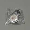 Iqimott 3pcs Personalized Initial Foldable Purse Hook for Table, Flower Letter Folding Handbag Hanger Portable Magnet Table Hook Holder, Collection Desk Purse Hooks for Women Bag (Pink-E)