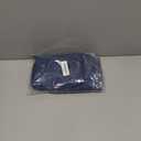 Clorox 2-in-1 Bathroom Shower Curtain Liner, Durable Fabric, Weighted Magnets for Bath Water Control, Washable Premium Quality, Modern - 72" x 72" Blue