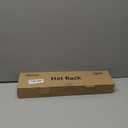 HapiRm Over Door Hat Rack - 2 Packs Hat Organizer with 8 Hooks Design, Hanging Baseball Cap Organizer Storage Holds Up to 40 Caps for Door, Bedroom, Closet (Black)