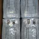 Depend Night Defense Adult Diapers, Incontinence Underwear for Men, Disposable, Overnight, Large, Grey, 56 Count (4 Packs of 14)