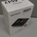 Smart Bluetooth Blood Pressure Monitor by ZOETOUCH  Clinically Accurate  Digital Wireless BP Machine Cuff Upper Arm for Home Use Large LED Display, App Connectivity, 2 Users, Fits Arms 8.716.5"