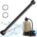 155711 Pump Hose Assembly Pump to Filter Hose Compatible With Pentair Sand Dollar/Sta-Rite Crystal-Flo II Pool/Spa Sand Filters for Above Ground Pools (35" Length)