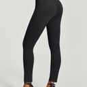 IUGA Stretchy Work Pants Women Pull On Skinny Ponte Dress Pants Slim Fit Office Teacher Business Casual Outfits with Pockets (Black, XL)