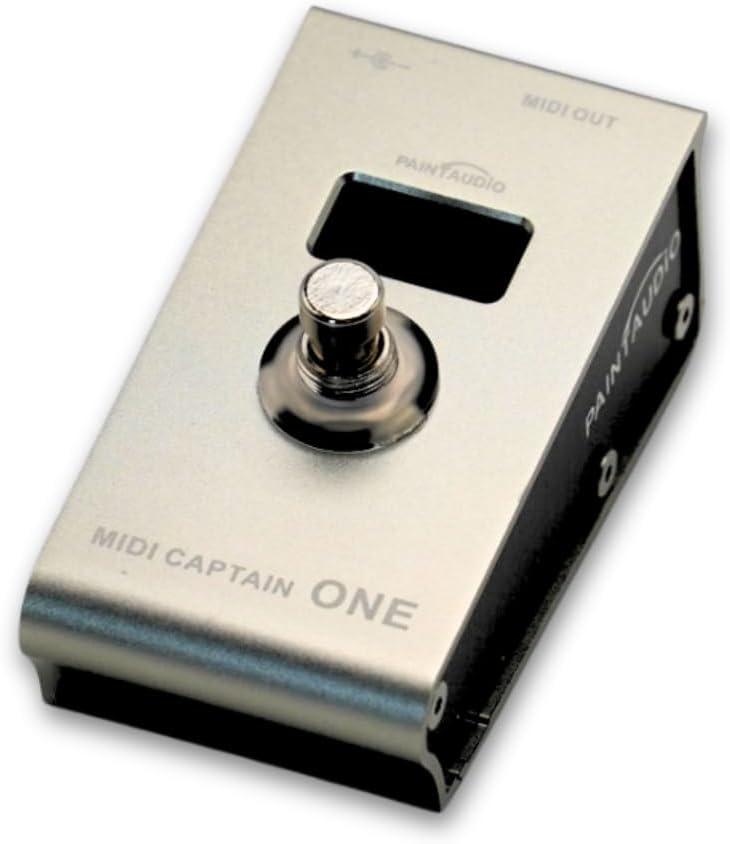 PAINTAUDIO Paint Audio MIDI Captain ONE MIDI Foot Controller Multi-Effects Keyboards Synthesizer USB-MIDI DAW DSP Software USB-HID Support Multi-state Switch Cycling (MIDI Captain ONE)