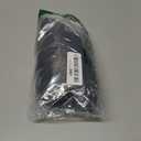 Women's Casual Plain Fit Flowy Simple Swing T-Shirt Loose Tunic Dress (Black)