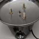 Nostalgia 3 Tier Electric Chocolate Fondue Fountain Machine for Parties - Melts Cheese, Queso, Candy, and Liqueur - Dip Strawberries, Apple Wedges, Vegetables, and More - 24-Ounce - Black, Small