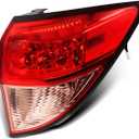 Outer Tail Light Red Passenge Side Compatible with 2016 2017 2018 HRV HR-V Rear Tail Lamp Right Side HO2805109 33502T7SA01 (Right)