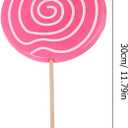 Cabilock 3pcs Lollipop Model Props, Realistic Jumbo Candy Decorations, Large Candy Ornaments Simulation Photo Prop for Parties Photo Shoots