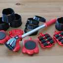 Furniture Moving & Lifting Tool Set, Movers with 360 Swivel Wheels, Lifter for Bed, Sofa, Heavy Appliances, Home & Professional Use, Supports Upto 600 lbs NOT Suitable for Carpets (14)