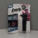 Energizer A-500 Rechargeable Flashlight, Auto Safety Seat Belt Cutter and Glass Breaker, IPX4 Water Resistant, Battery and USB Cable Included. Black