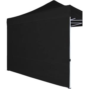 COOSHADE Instant Canopy SunWall 10x10 Canopy SideWall for Pop up Canopy Tent, 1 Pack Sidewall Only, Black