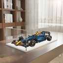 Acrylic Large Display Case for Lego The Friends Apartments 10292, Oracle Red Bull Racing F1 Model Car 42206, Clear Dustproof Protection Display Box for Collectibles with Black Base(25.6x13.8x7.8 inch)