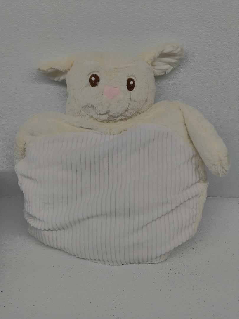 Stuffed Animal, White/Beige