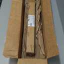 Amazon Basics Easy to Install Spring Tension Curtain Rod, Adjustable 24-36" Width - Nickel, Classic Finial, 7 Pound Weight Capacity