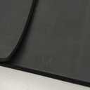 Kitchen Rugs and Mats Non Skid Washable Set of 2 PCS, Absorbent Runner Rugs for Kitchen, Front of Sink, Kitchen Mats for Floor, 17.3"x 47"+17.3"x 29" (Black)