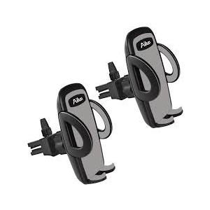 Ailun Car Phone Mount Air Vent Cellphone Holder Cradle 2Pack Universal for iPhone 15/ 14/ 13/ 12/ 11/ 11 Pro/ 11 Pro Max/ X Xs XR Xs Max and More Smartphones Black
