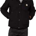 Carhartt Men's Full Swing Relaxed Fit Ripstop Insulated Jacket (X-Large Tall, Black)