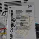 GE Profile ClearView Window Air Conditioner Unit, 8,300 BTU, U-Shaped Adjustable Depth, Energy Efficient Cooling up to 350 sq ft., Ultra Quiet, SMART Home Capable, Includes Remote, White