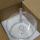 7-Cup Food Processor Work Bowl Compatible with Cuisinart DLC-10 Series4tabs, Replace#: FP-631AGTXT,Note: This is a replacement for the one with 4 tabs on the rim ONLY