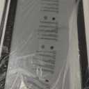 Farmhouse Mirror for Bathroom, 40x26 Inch Black Vanity Mirror for Wall, Wood Framed Rustic Mirror Rectangular Wall Decor Mirrors for Entryway Living Room Bedroom