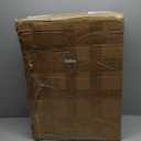 20 Inch Large Bathroom Vessel Sink with Waterfall Faucet and Pop-Up Drain Combo,White Ceramic Sink Basin Rectangular Bathroom Sink Above Counter with Black Rim