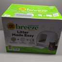 Purina Tidy Cats Breeze Covered Cat Litter Box System Kit with Pellet Cat Litter, Hooded Litter Box, and Litter Box Pads