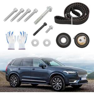 32213096 Timing Tensioner Belt Kit for Volvo 2.0T XC90 XC70 XC60 XC40 V90 V70 V60 V40 S90 S80 S60L S60 2014-2024