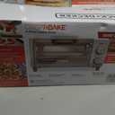 BLACK+DECKER Crisp 'N Bake Air Fry Countertop Convection Toaster Oven, Medium Capacity, 4-Slice, 5-in-1, Fits 9 Pizza, 30-Min Timer, Bake, Broil, Air Fry, Toast, Keep Warm, Stainless Steel