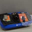 Lifepro Vibration Plate for Lymphatic Drainage  Whole Body Vibrating Platform Exercise Machine for Muscle Toning & Recovery with Remote Max Load 260 lb (Waver Mini)