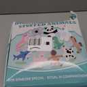 Monkey Stuffed Animals, Mommy Monkey Plush with Baby, 5 Pcs Plush Toy for Girl Boy, Birthday Valentine's Gifts for Kids, Toddler, Age 3-8, Brown