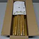 UDEAR 7.2FT Metal Arch Backdrop Stand,for Wedding Backgrounds Climbing Plants Event Decorations Outdoor Ceremonies,Gold