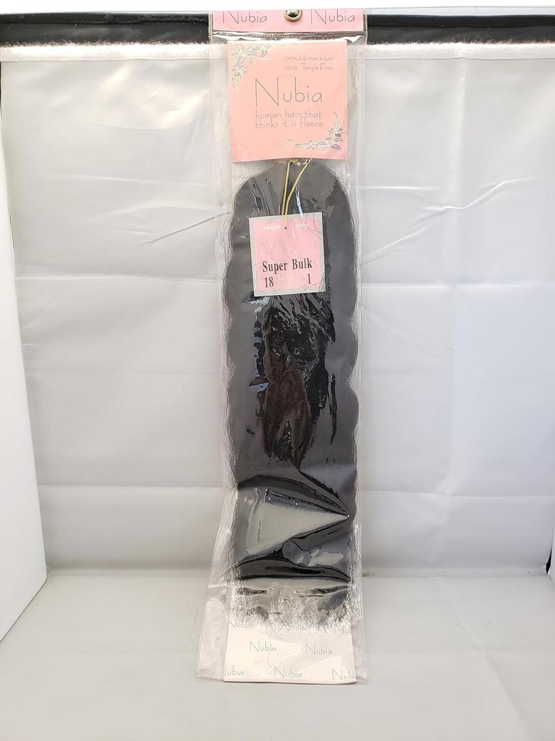 Nubiaa Super Bulk 18 Inch Human Hair Extension (1)