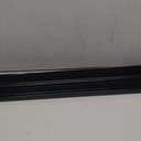 2Pcs 36" Long Door Bottom Replacement, Under Door Seal with Vinyl Fins for Weatherproofing and Insulation, Fits 7/8" Kerf (2, Black)