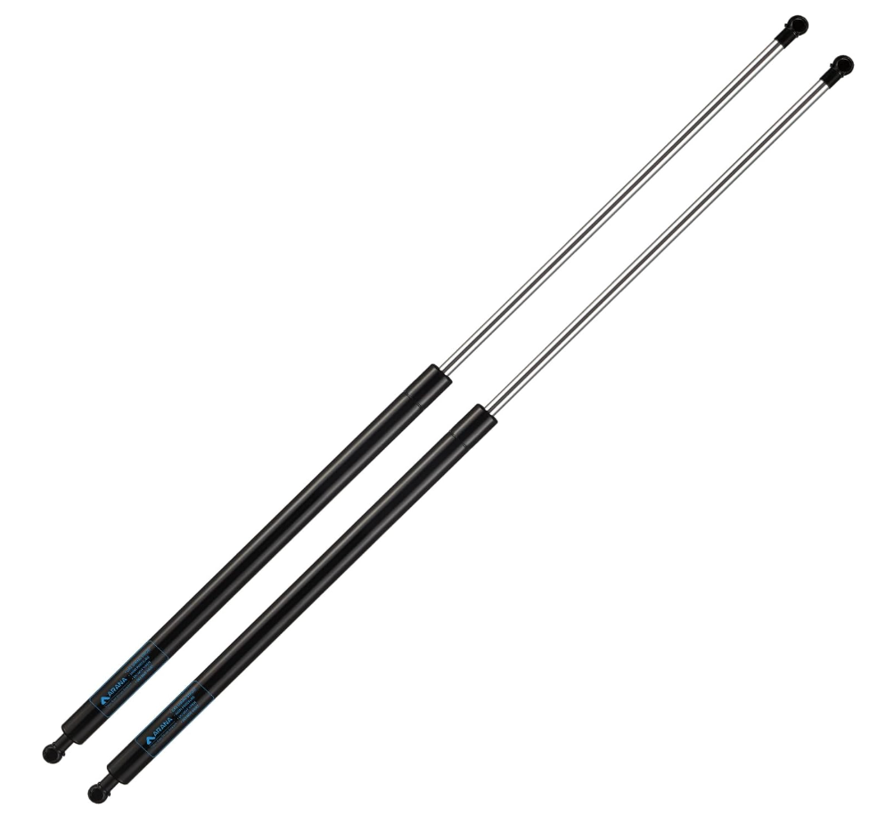 36 inch 100lb/445N Gas Struts for Snowmobile Trailer Shocks Springs, 35.43 inch Long Struts Lift Support Heavy Duty for Heavy Teardrop Trap Door Clam Sled Tonneau Truck Bed Cover, 2Pcs